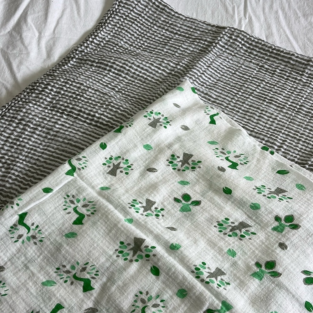 Muslin swaddle blankets